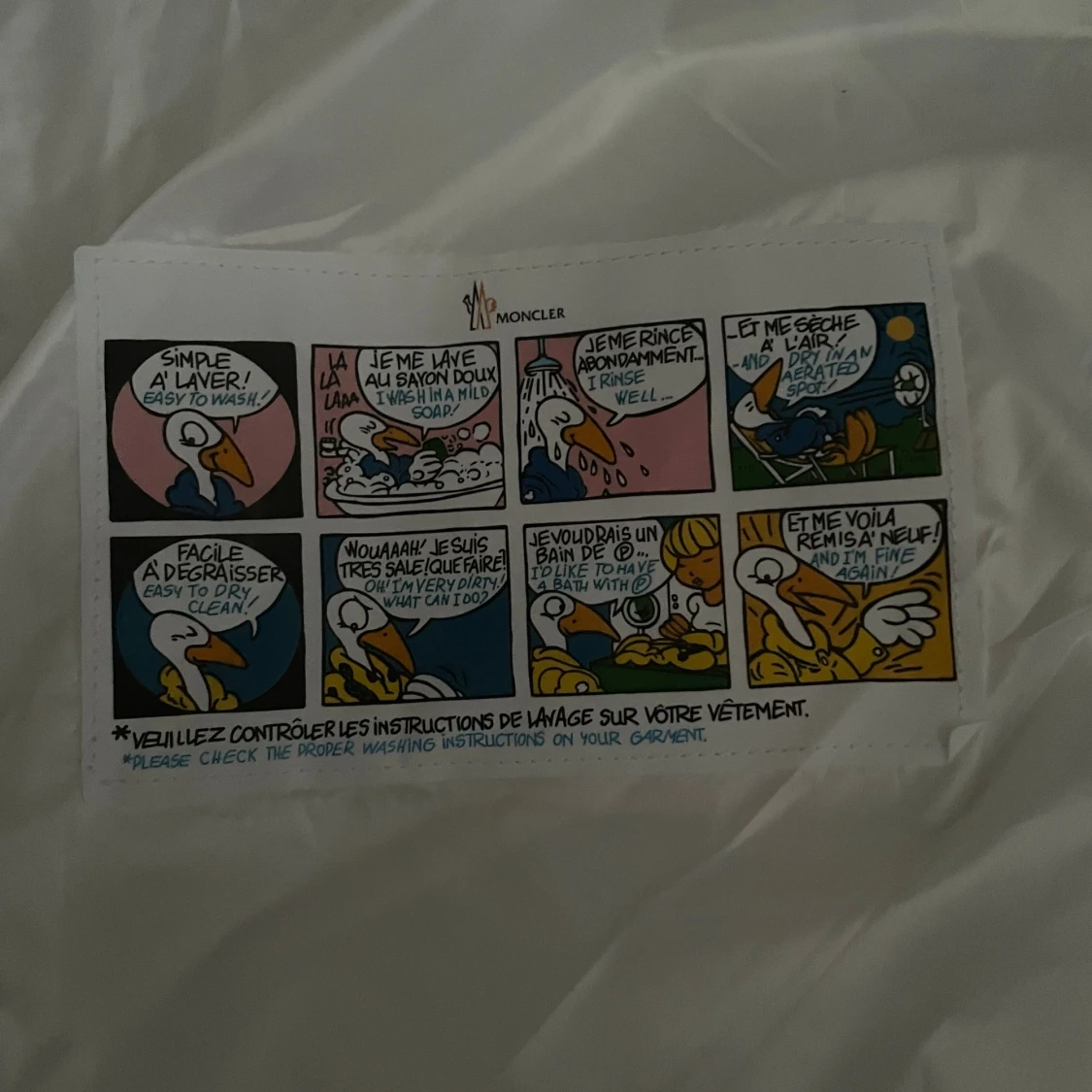 Vit dunväst från Moncler med huva - 4