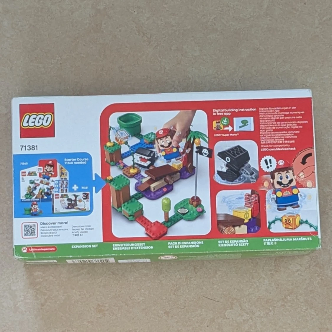 LEGO Super Mario Chain Chomp Jungle Encounter 71381 - 1