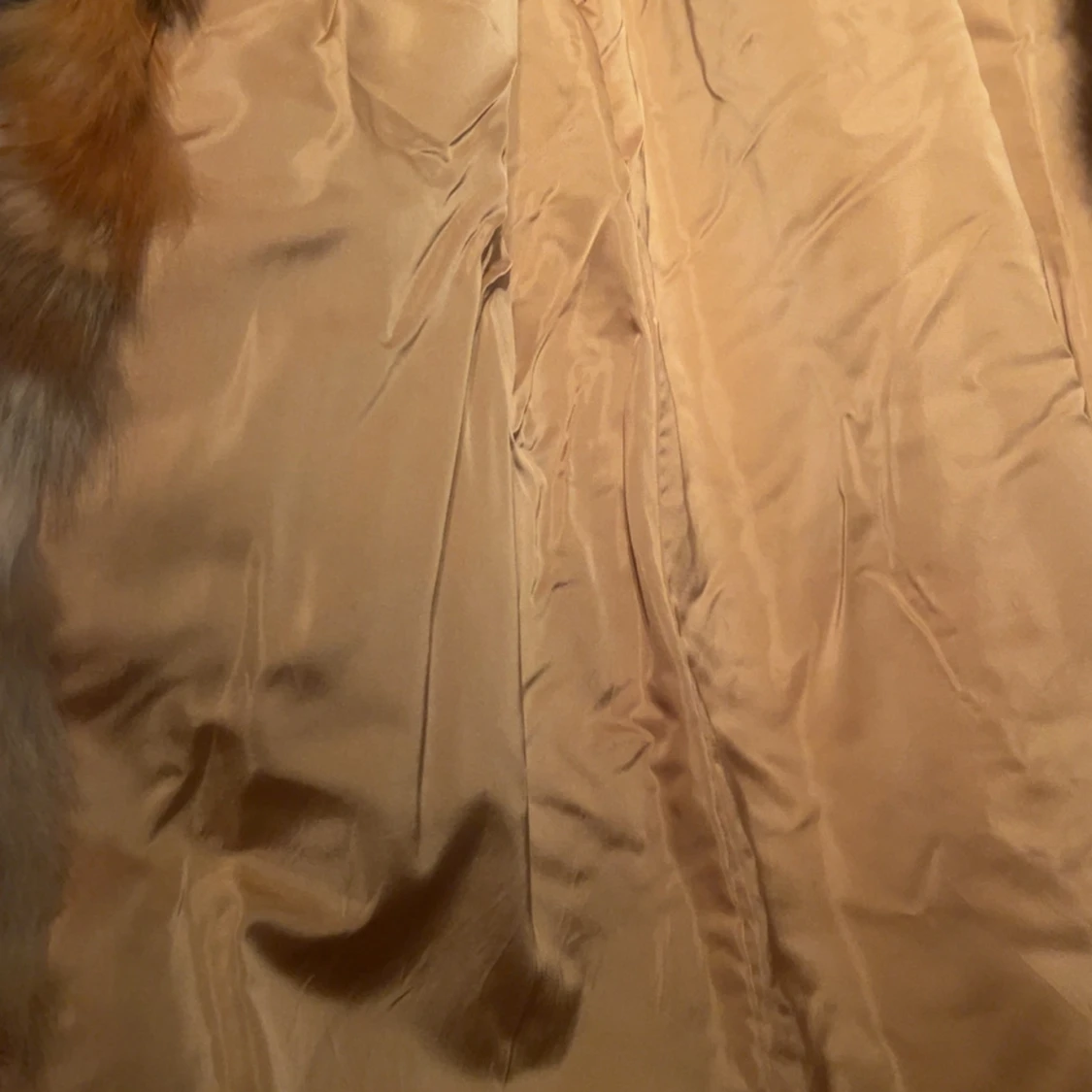 Exklusiv vintage rödrävpälskappa från 1970-talet  - 2