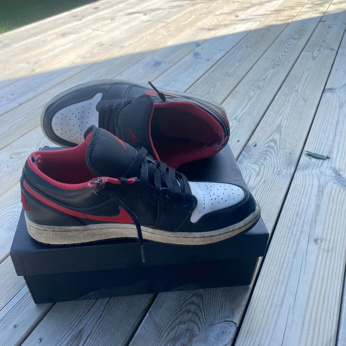 Jordan 1 low White Toe - 1