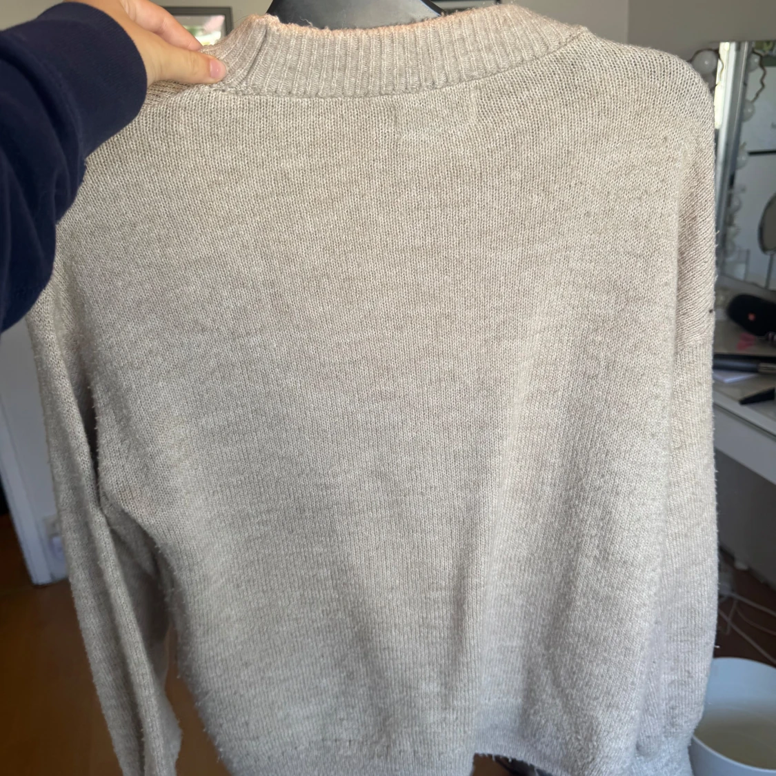 Beige stickad tröja från ONLY - 2