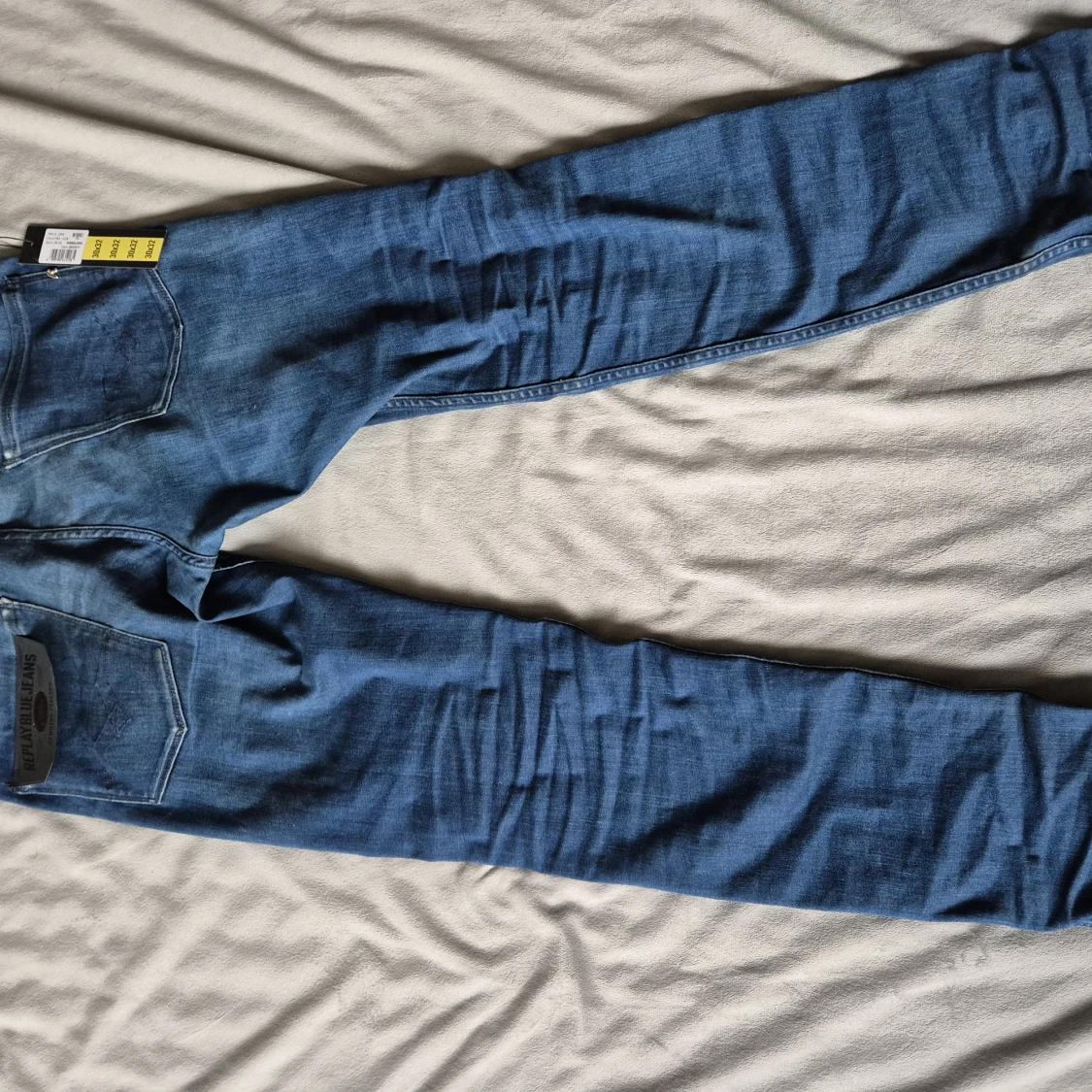 Blå Replay Anbass jeans slim fit - 3
