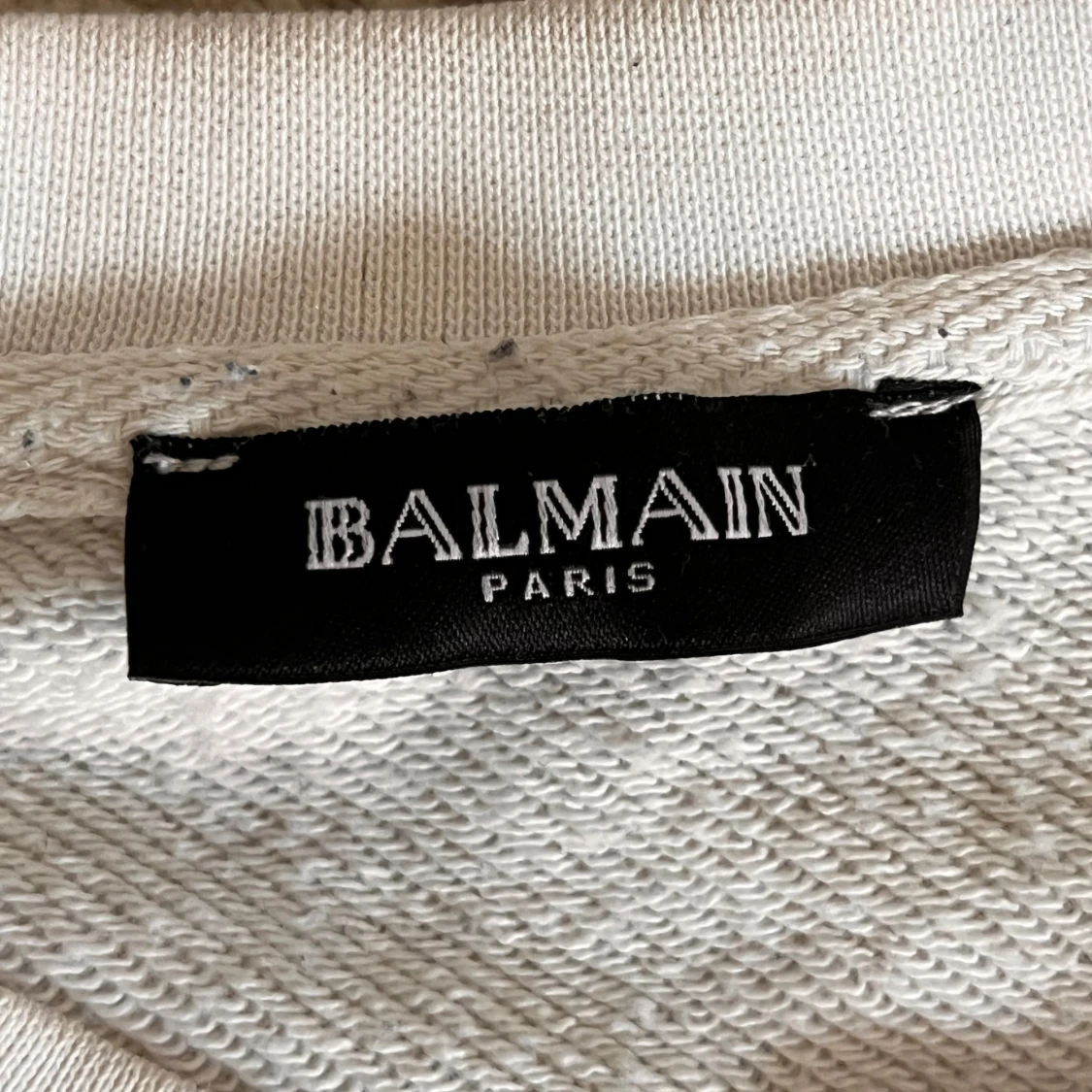 Vit sweatshirt från Balmain Paris - 2