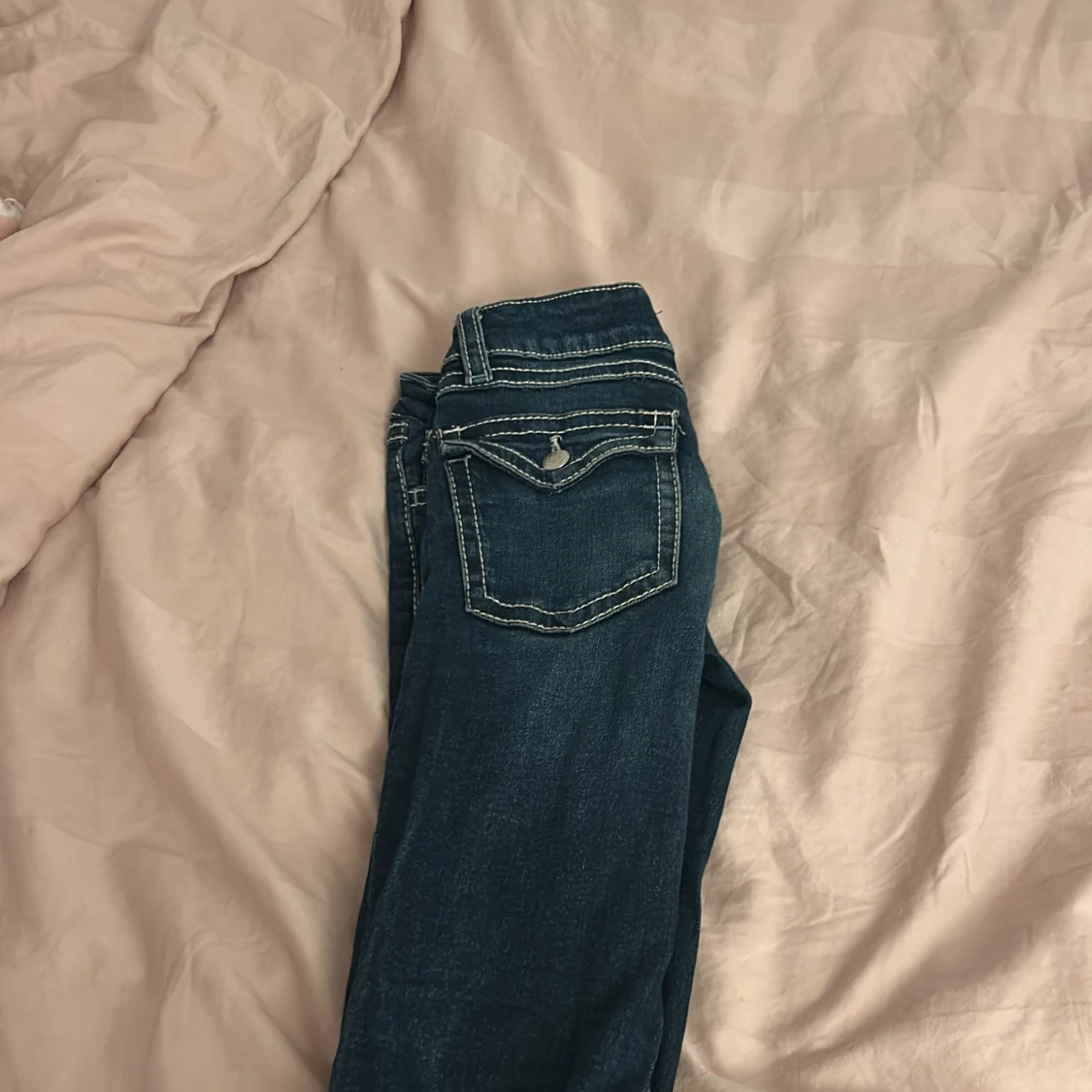 Bootcut jeans från Gina Tricot, stl 152 - 1
