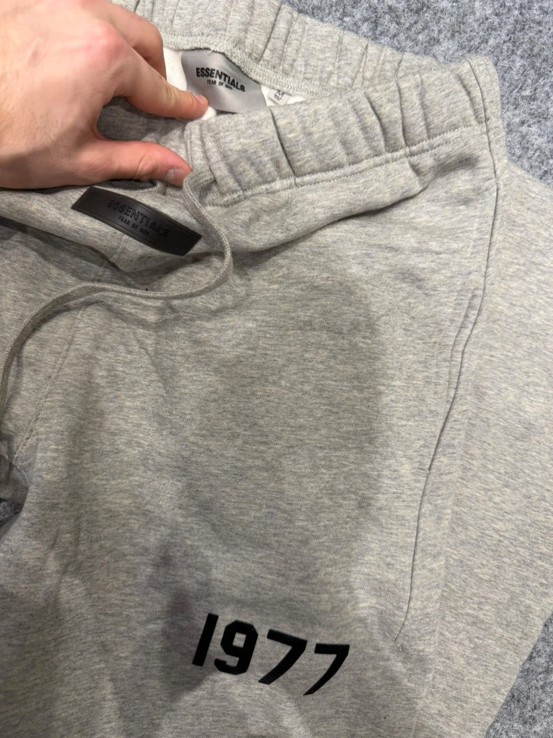 Essentials FOG 1977 gray baggy sweatpants - 1