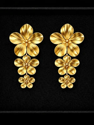 Guld örhängen  - GRATIS GÅVA MED VARGE ORDER!! Supertrendig stockholmsstil tjejer, ring guld. Vinter ring smycke. Gjord av mässing stål, jag svarar och skickar alltid snabbt!