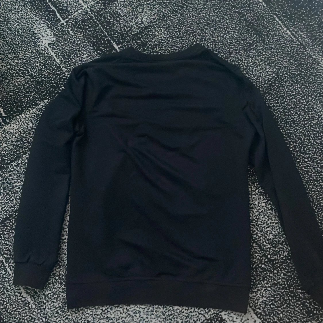 Svart EA7 långärmad tröja - 3