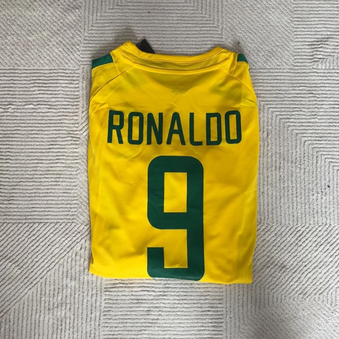 Brasilien Ronaldo 9 fotbollströja Nike - 1