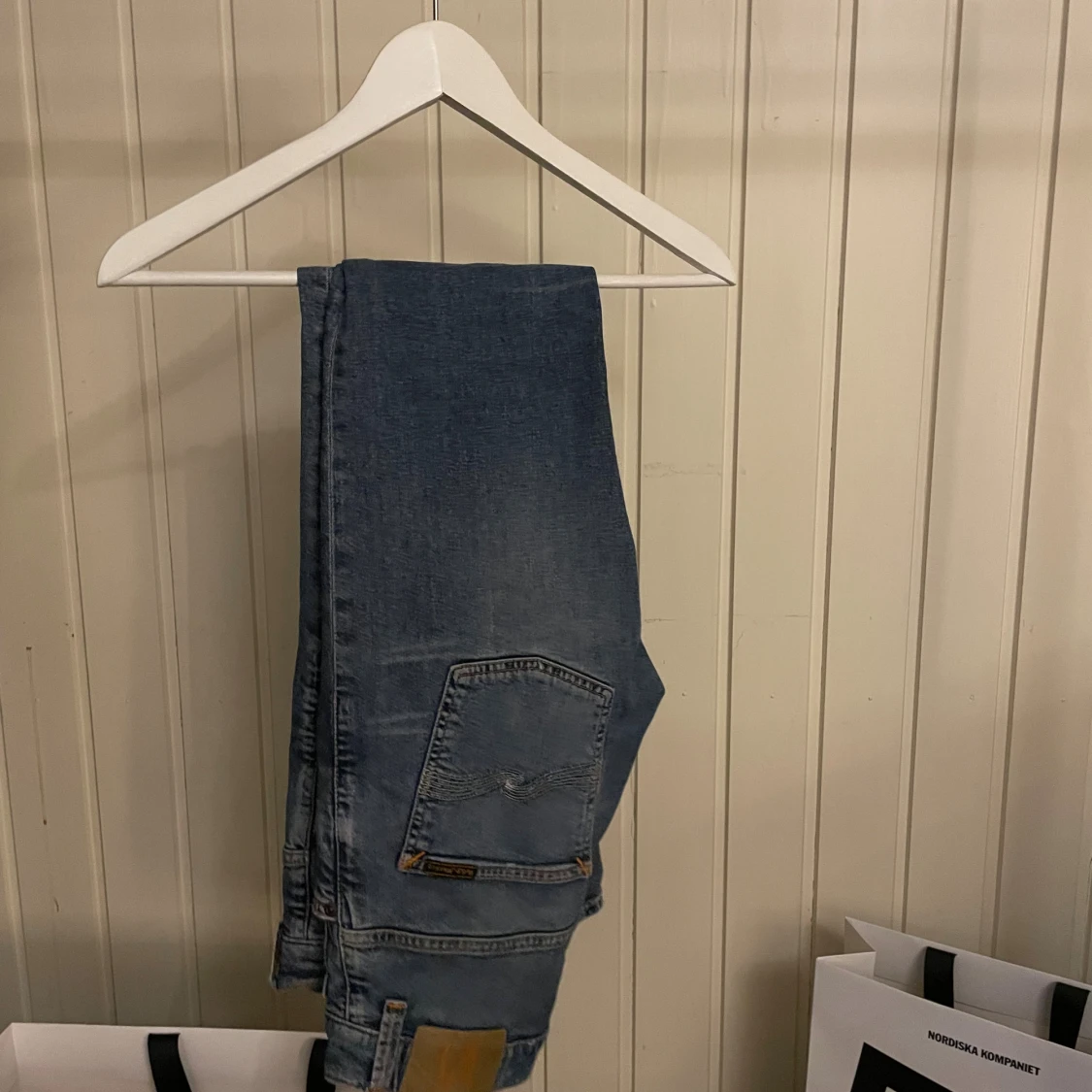 Blå jeans från Nudie Jeans Co