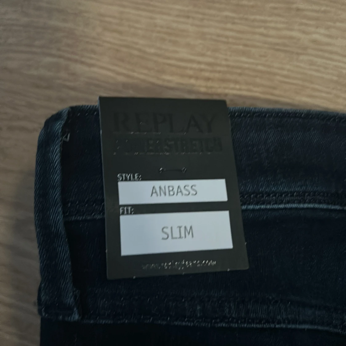 Replay Anbass mörkblå jeans W33 L32 - 4