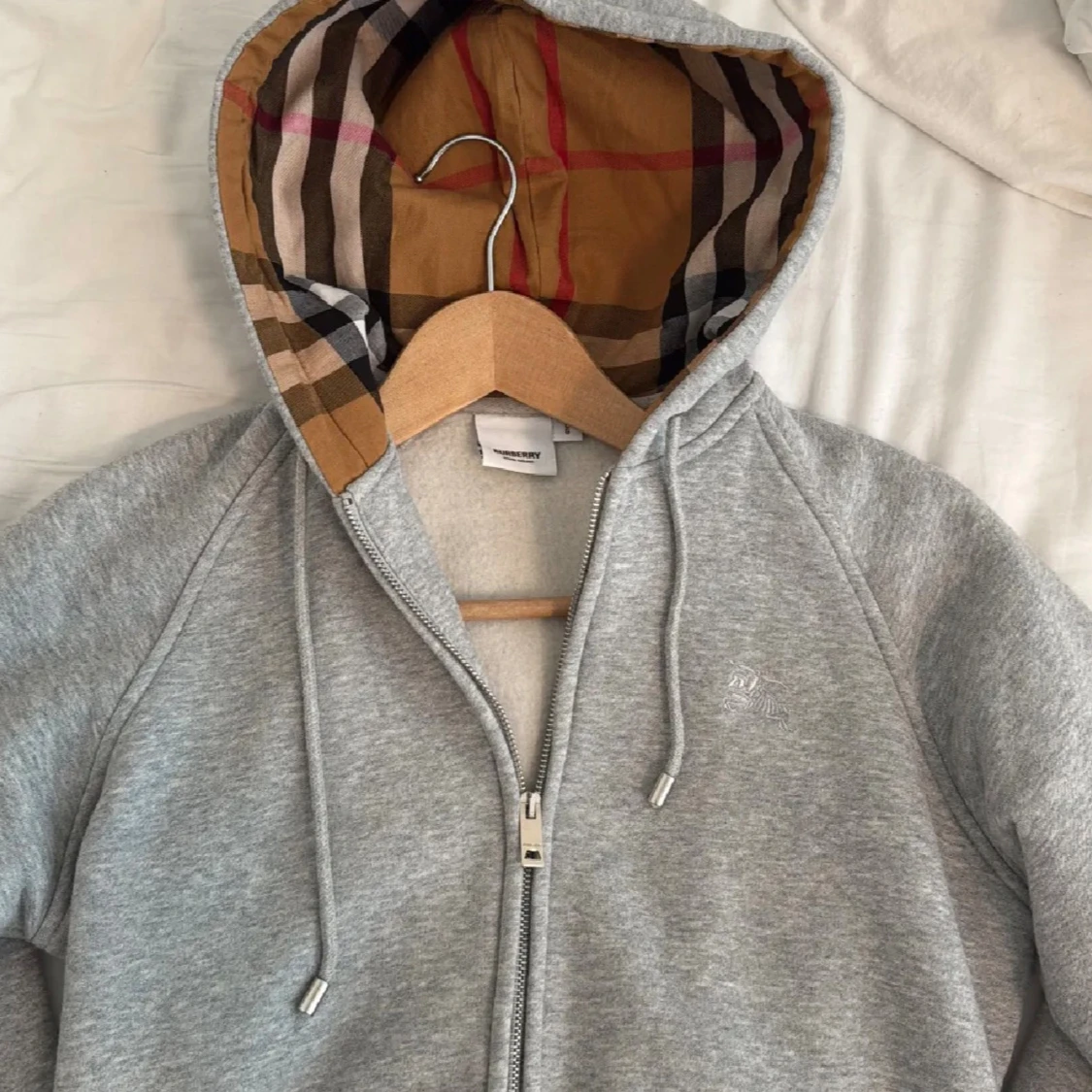Burberry hoodie zip - 1