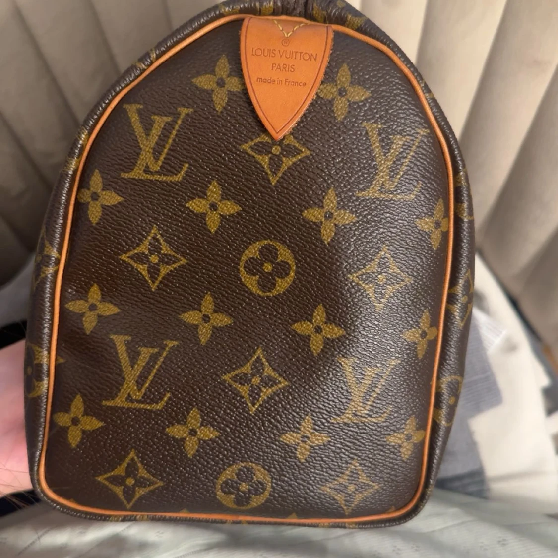 Louis Vuitton Monogram Speedy 25 handväska