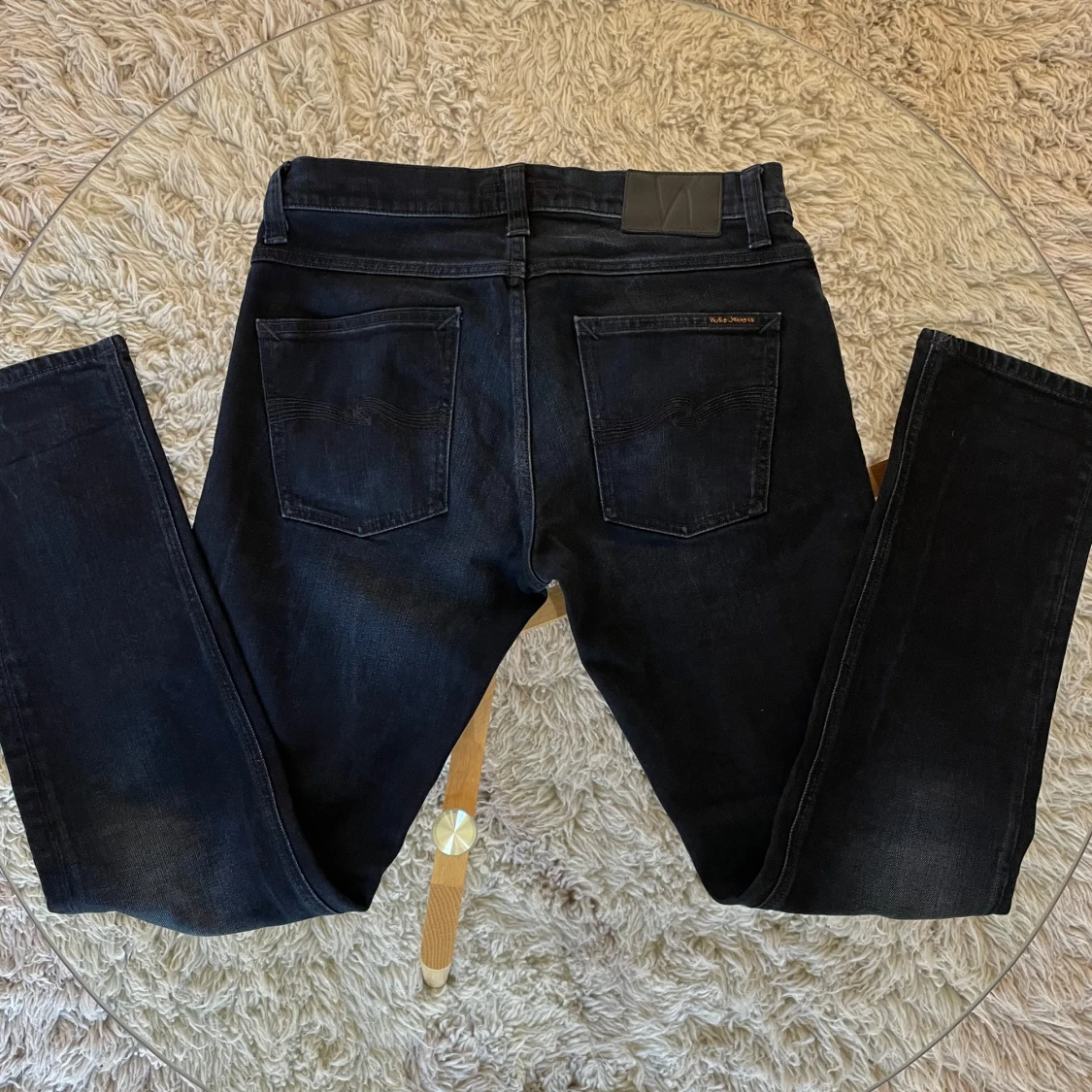 Nudie Jeans Grim Tim mörkblå - 1