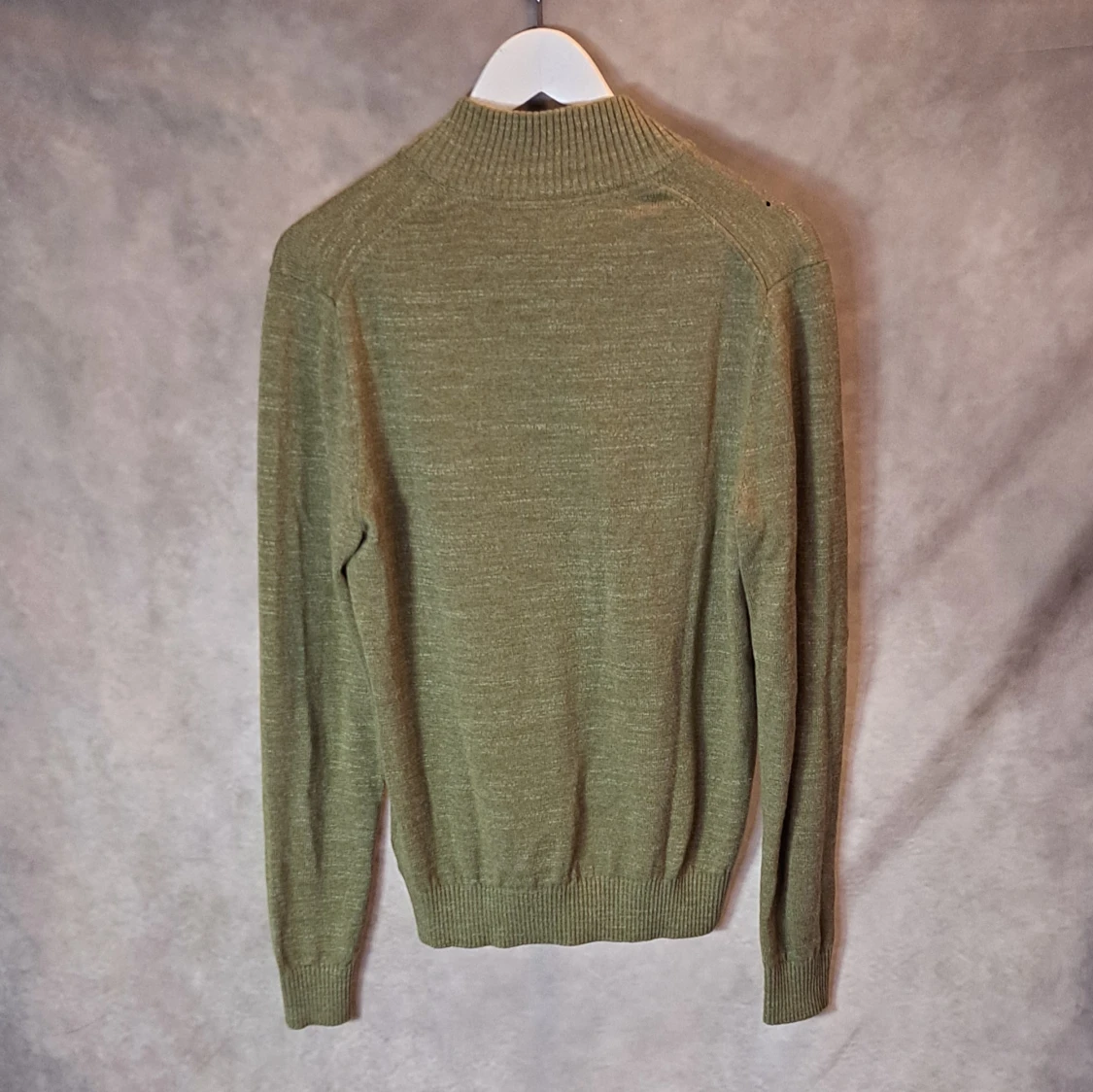 Olivgrön Morris Half Zip - Stl S - 1