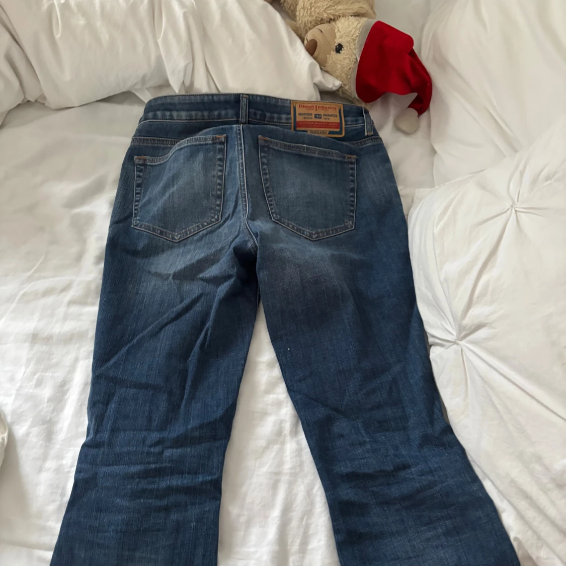 Blå bootcut jeans från Diesel - 1