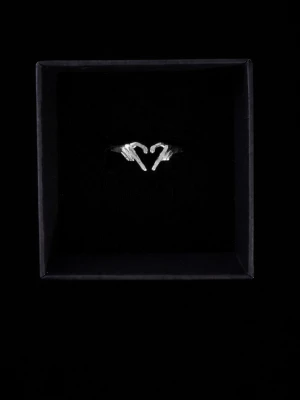 Silver ring  - GRATIS GÅVA MED VARGE ORDER!! Supertrendig stockholmsstil tjejer, ring silver. Vinter ring smycke. Gjord av mässing stål, jag svarar och skickar alltid snabbt!