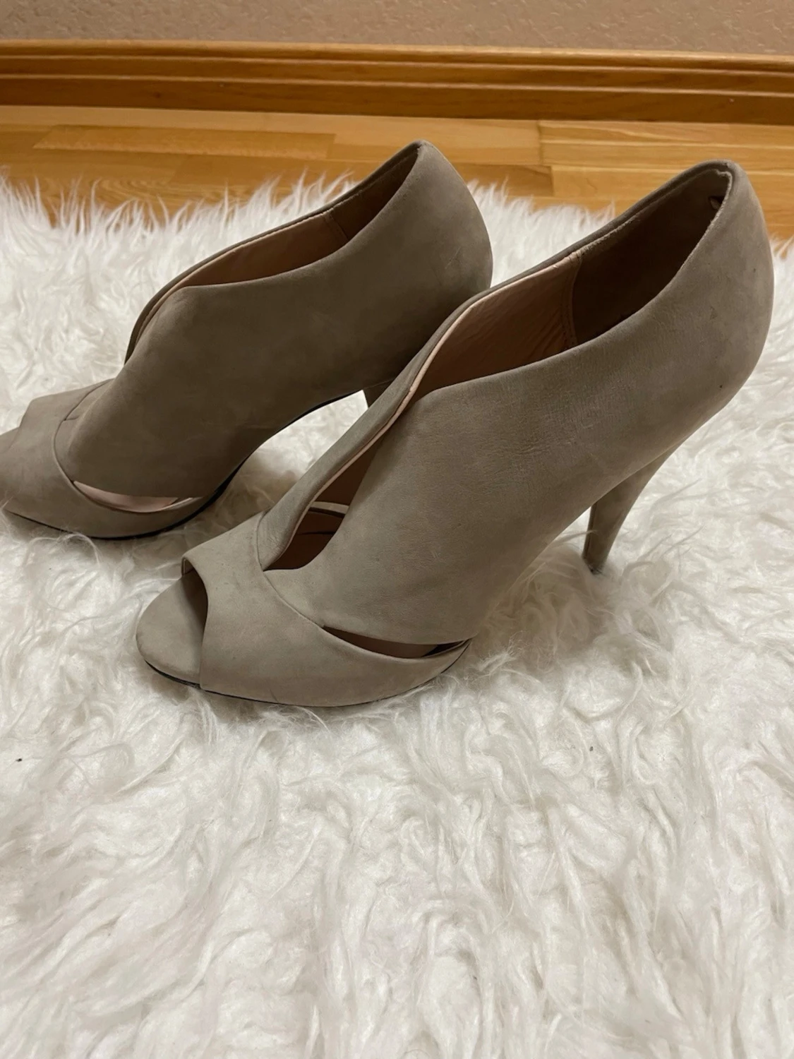 Beige mocka-pumps från Zara Woman - 1