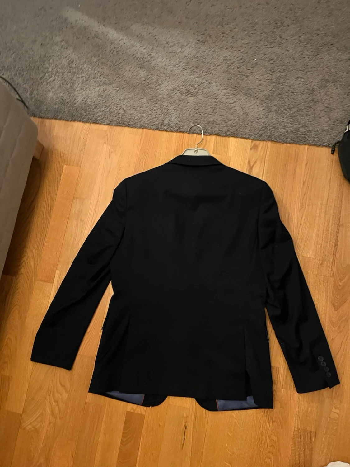 Marinblå kostym Dressmann slim fit  - 1