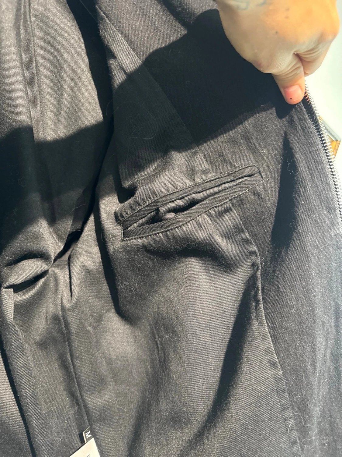 Svart jeansjacka från Enfants Riches Déprimés - 4