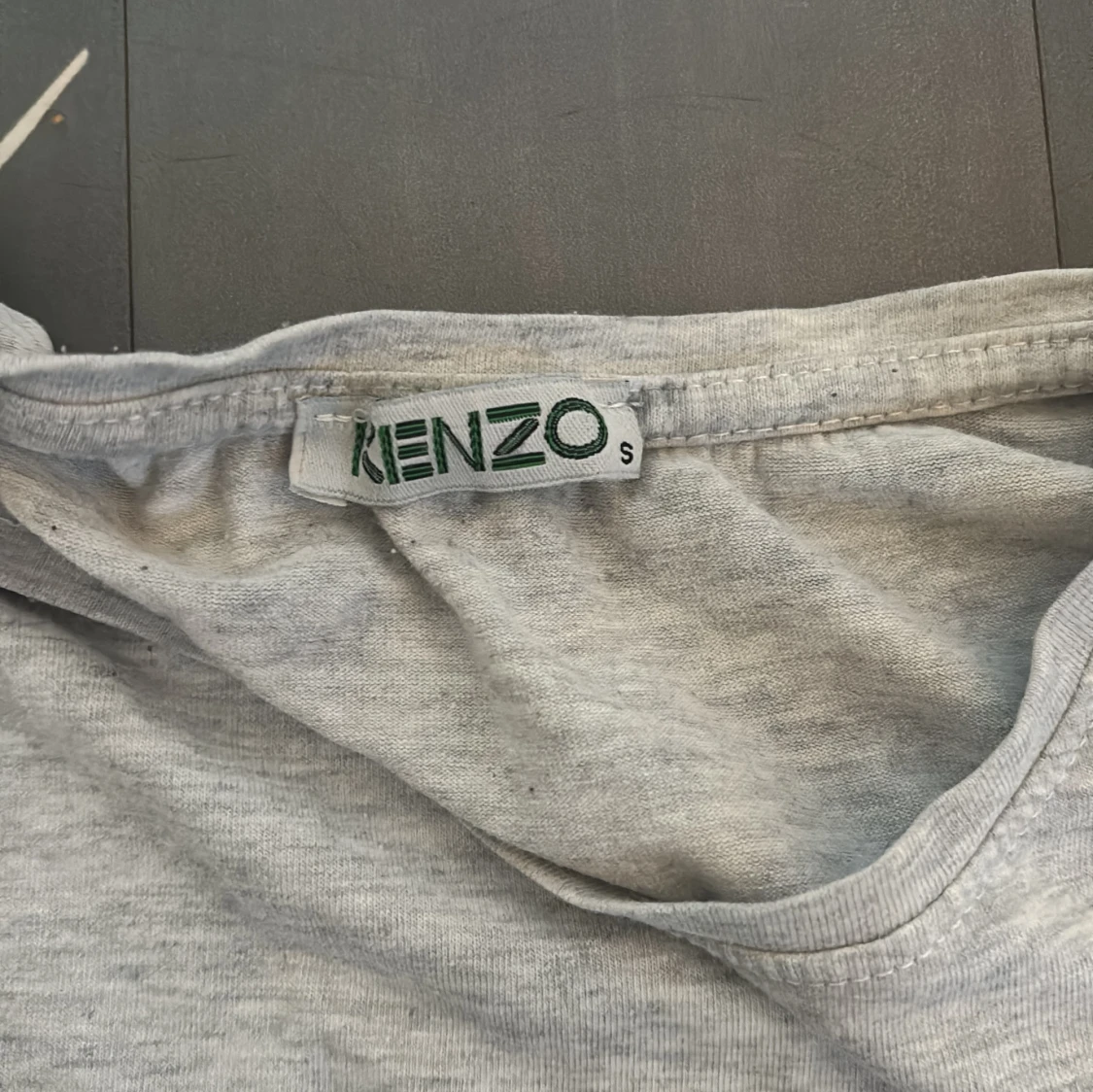 Grå Kenzo t-shirt med tigertryck - 4