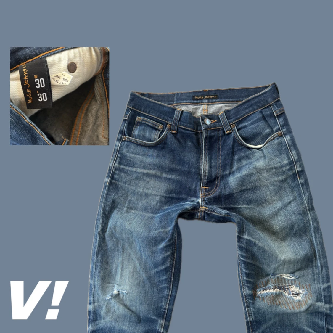 Nudie jeans Lean Dean Dry 16 dips 30:30 - 2