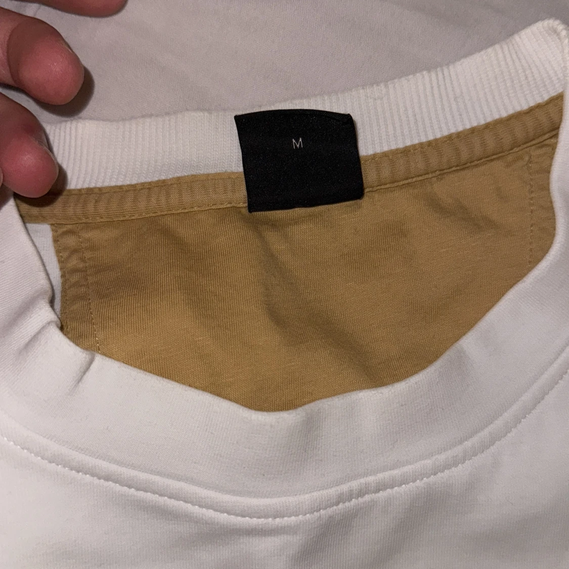 Vit sweatshirt från Hugo Boss M - 1