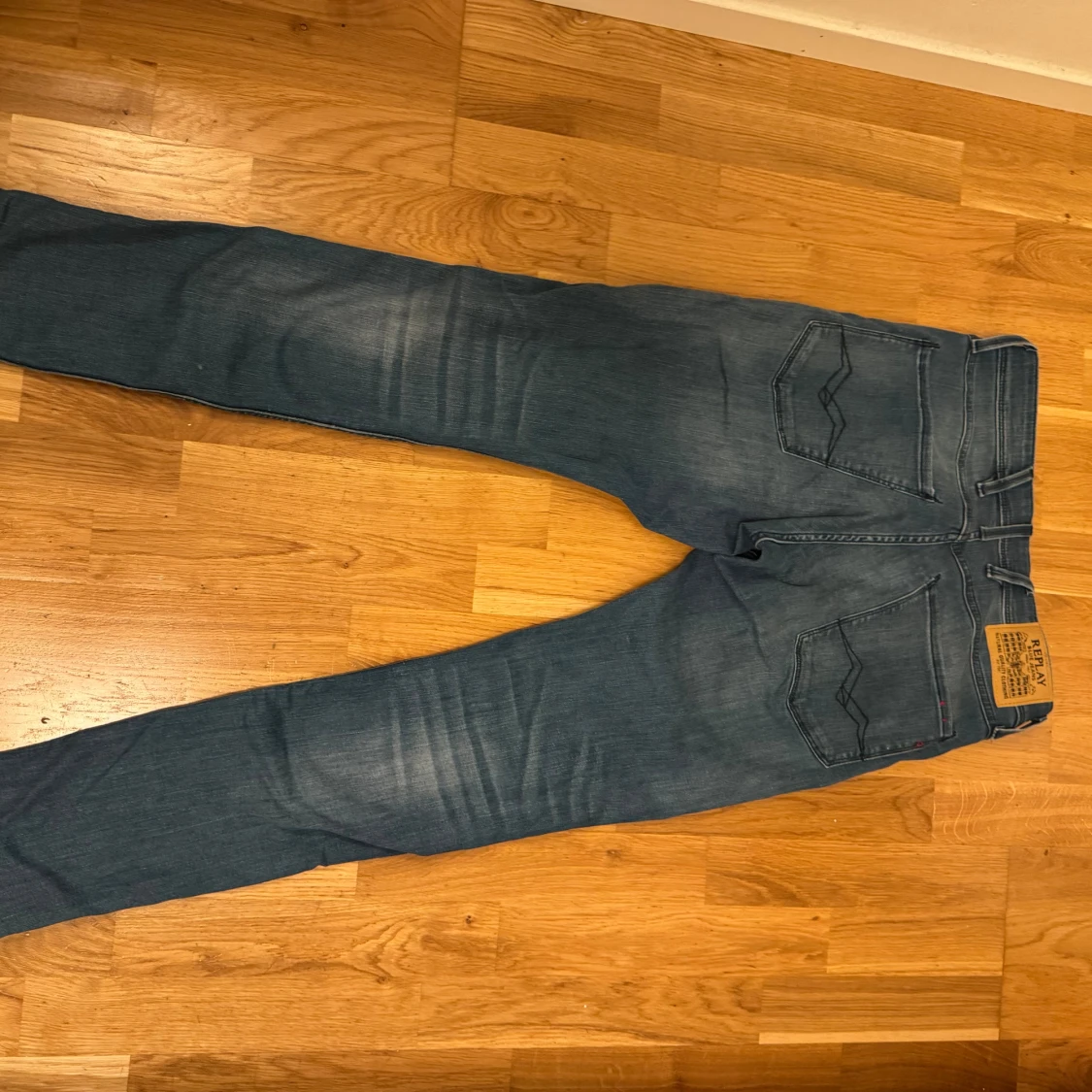 Replay blå jeans straight fit W31 L32 - 1
