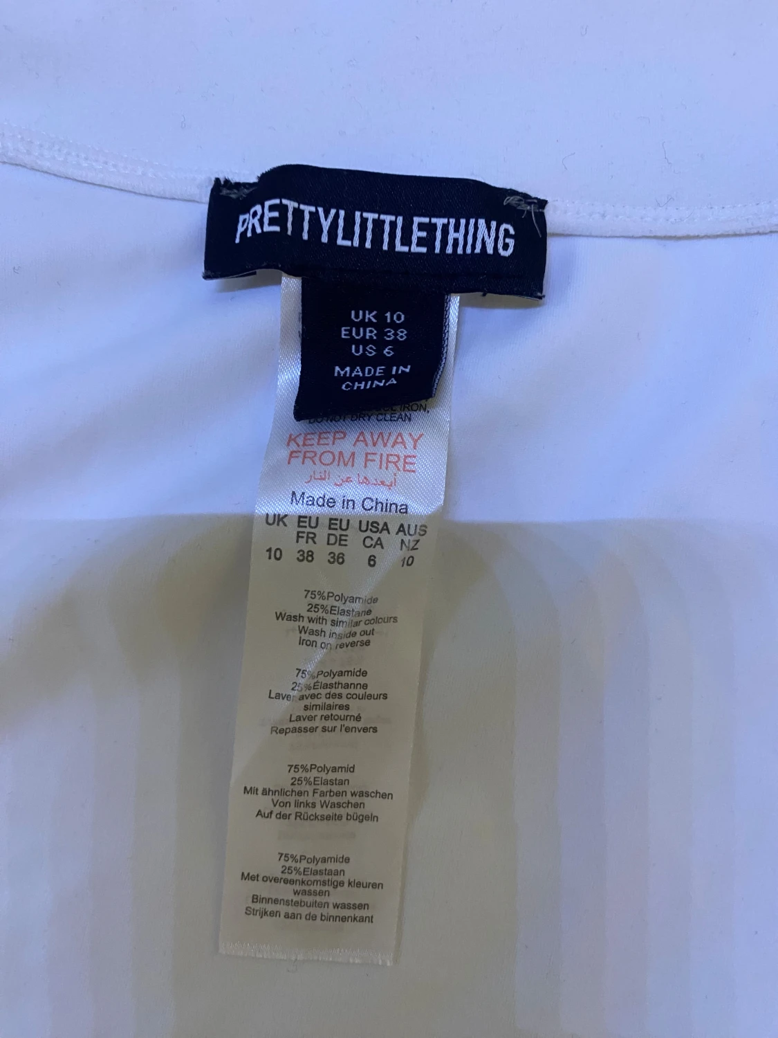 Vit träningsjacka långärmad - 3