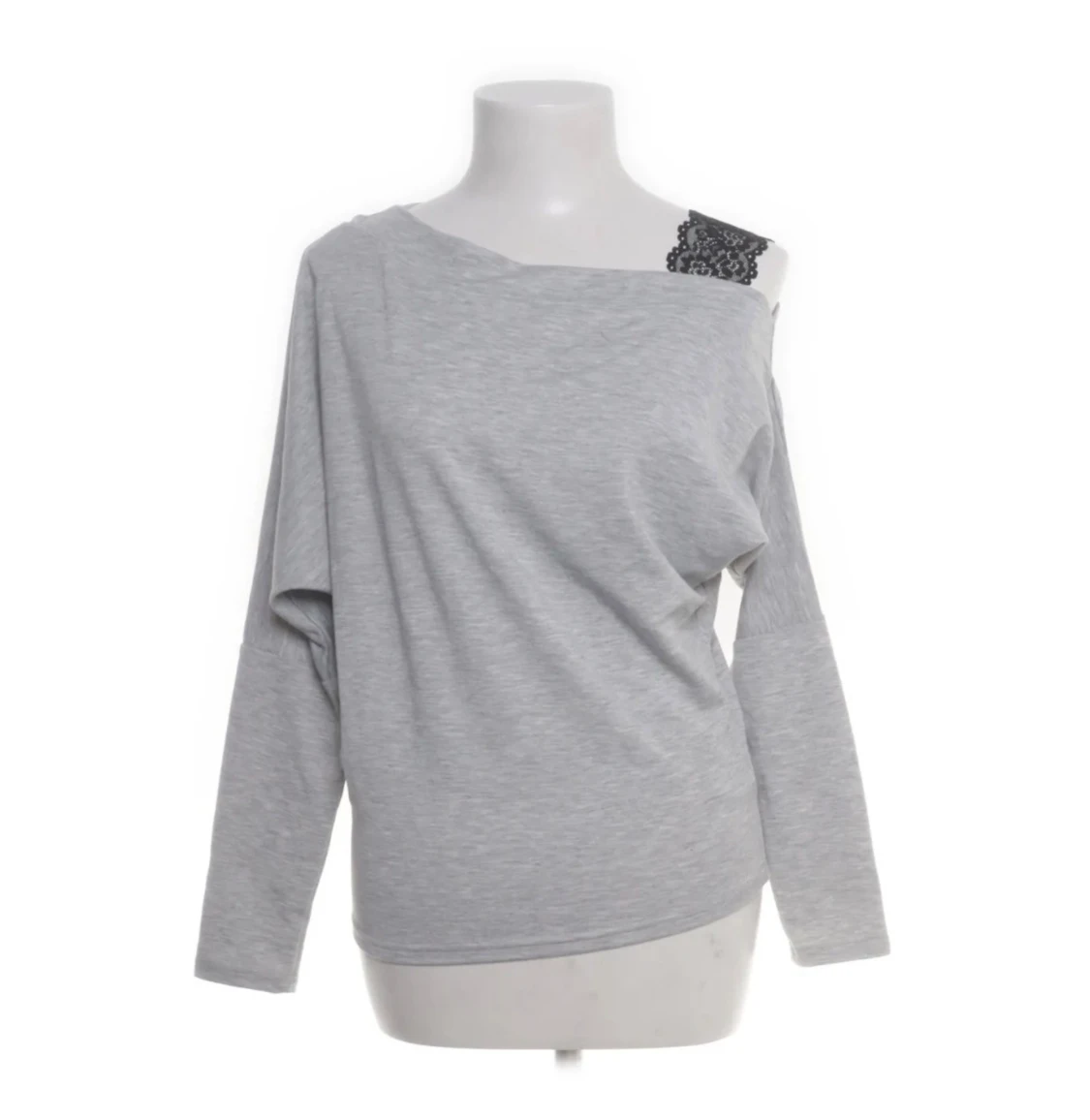 Grå offshoulder topp från Bodyflirt