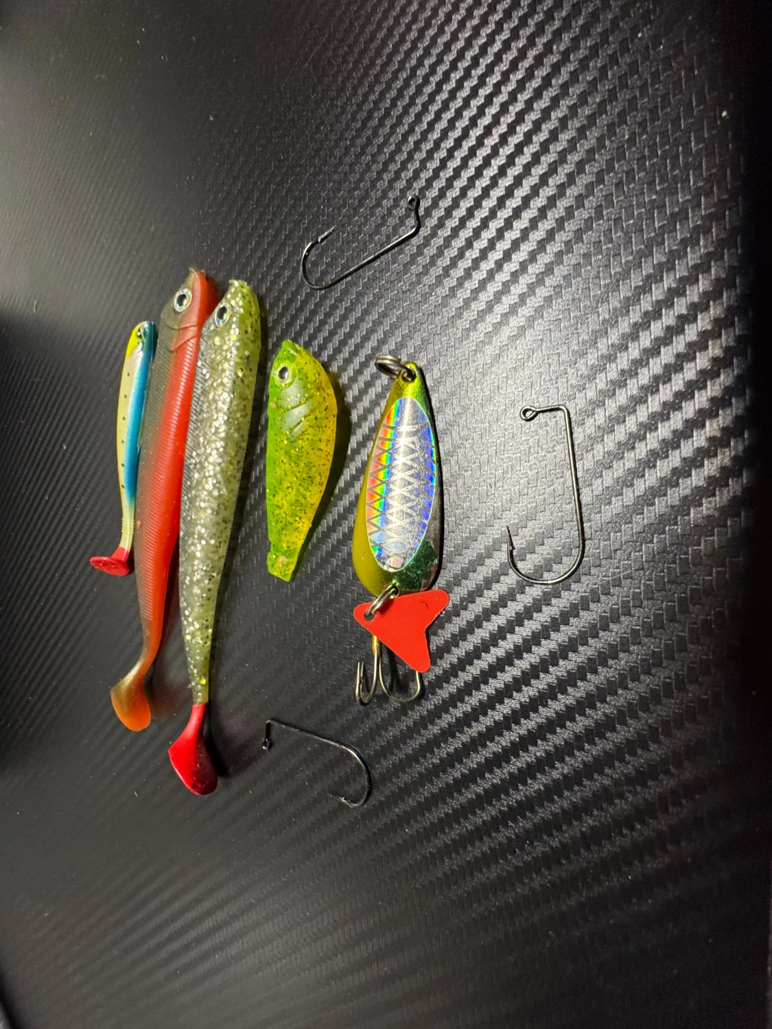 Säljer några fiske drag 