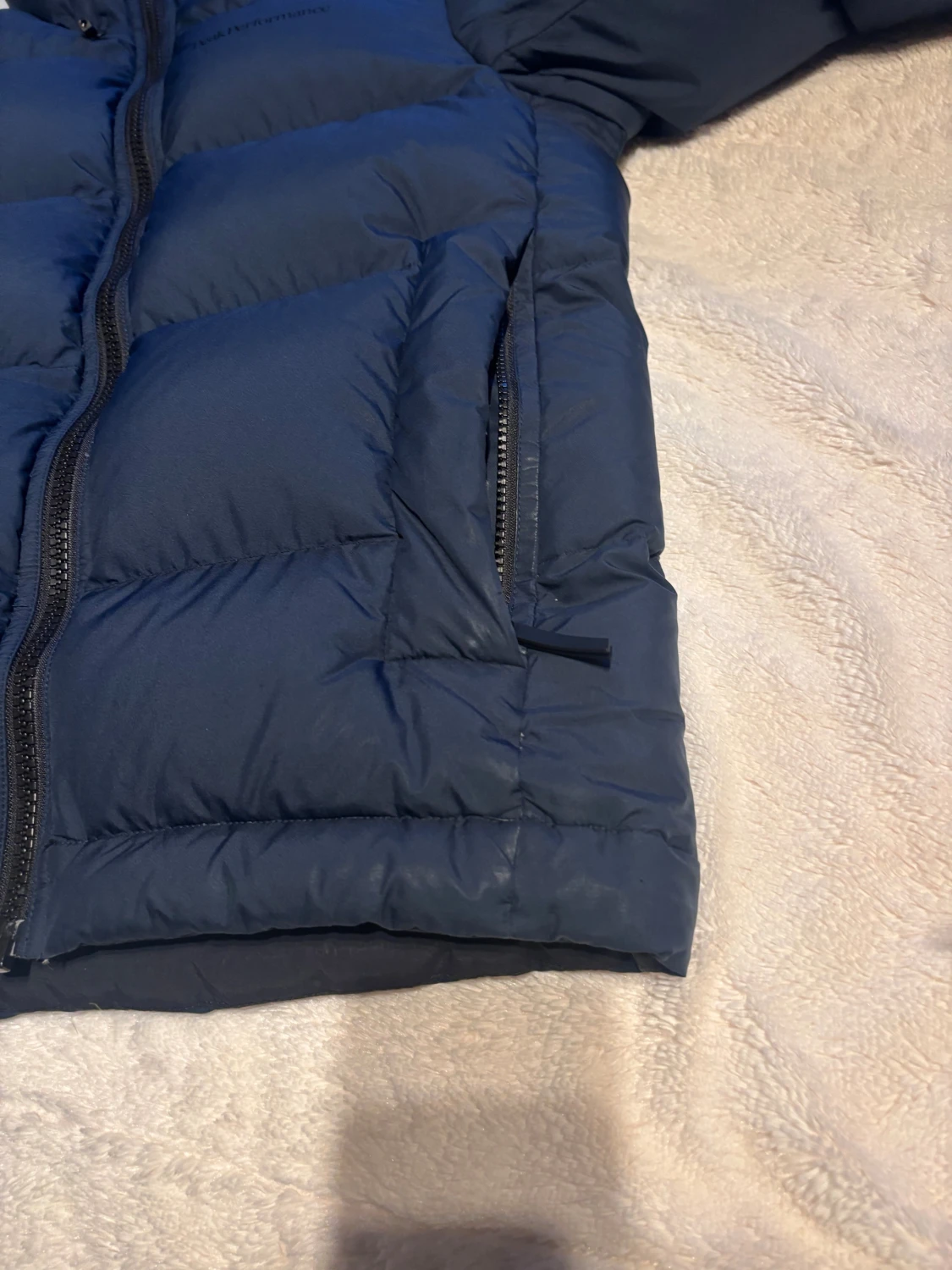 Mörkblå Peak Performance dunjacka - 3