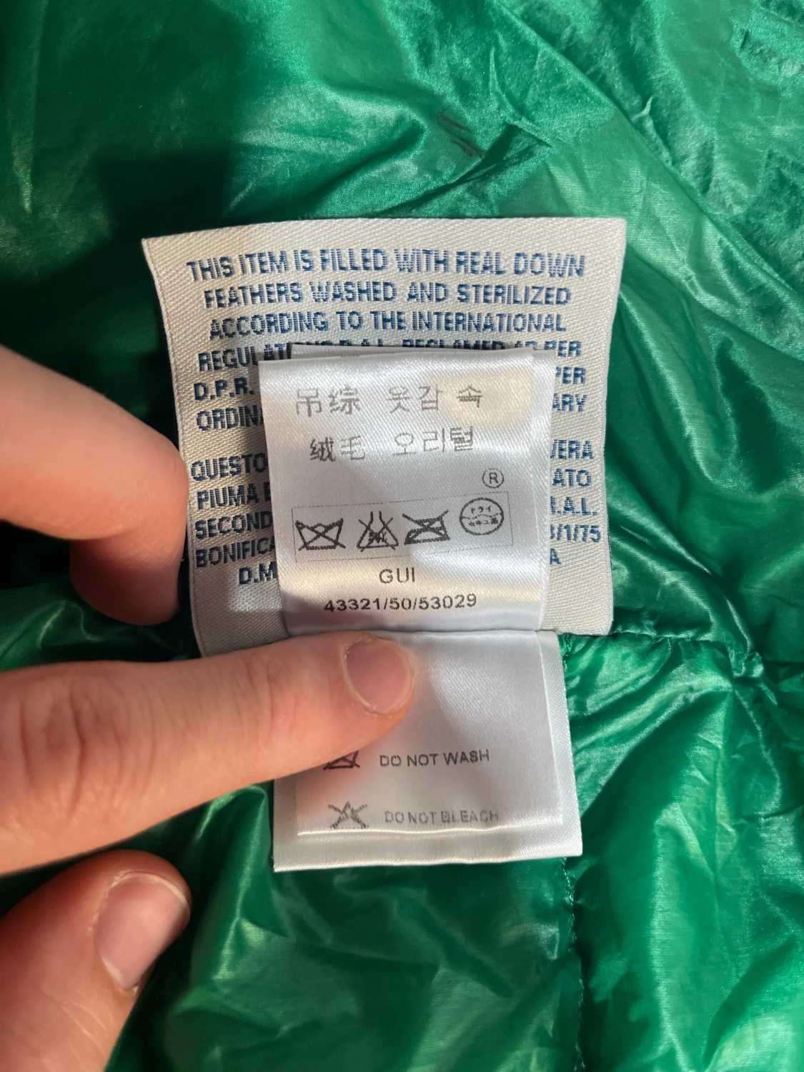 Moncler Gui Väst i Grön Storlek S (Grischelino Västen) [ÄKTA] - 6