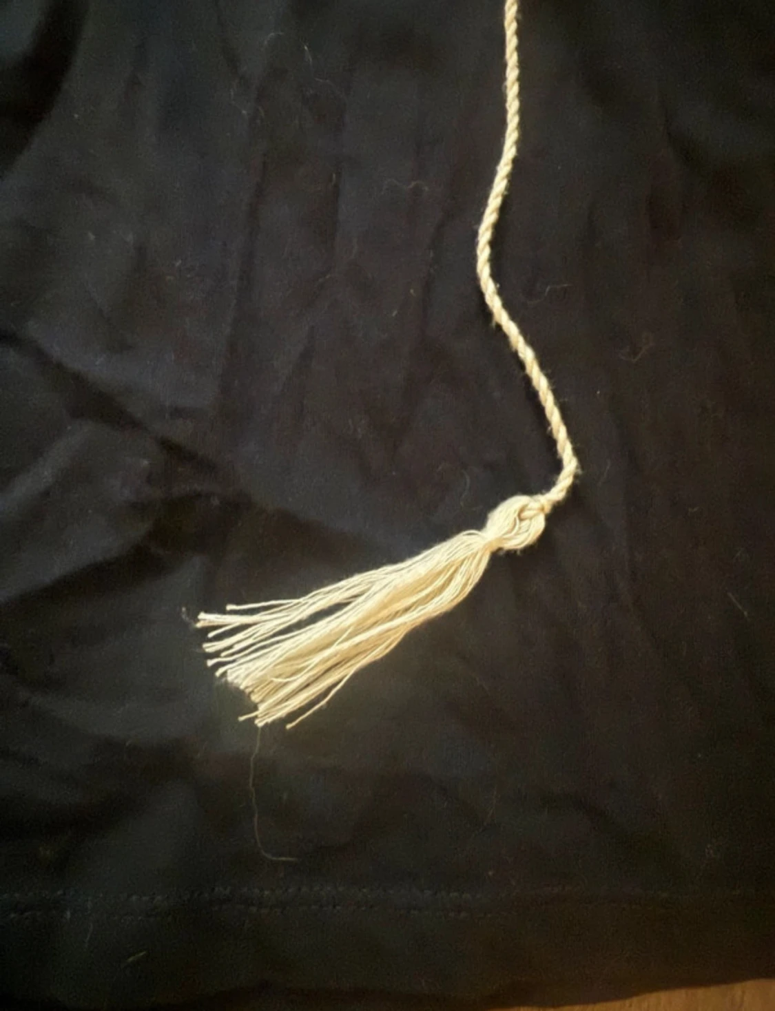 Svart blus med broderi, från Lindex Str XS - 3