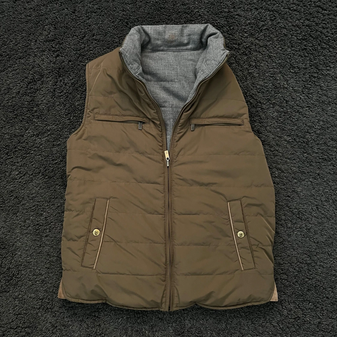 Massimo dutti reversible väst  - 1