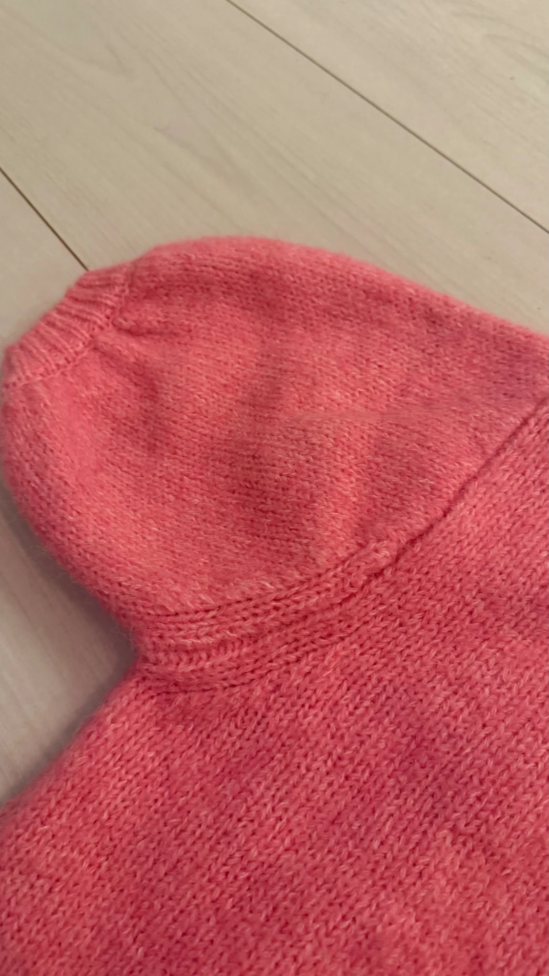 Rosa stickad tröja från ZARA - 2