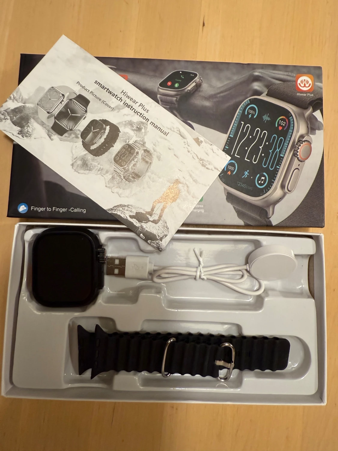 C90 Ultra 2 smartwatch med stor display - 3