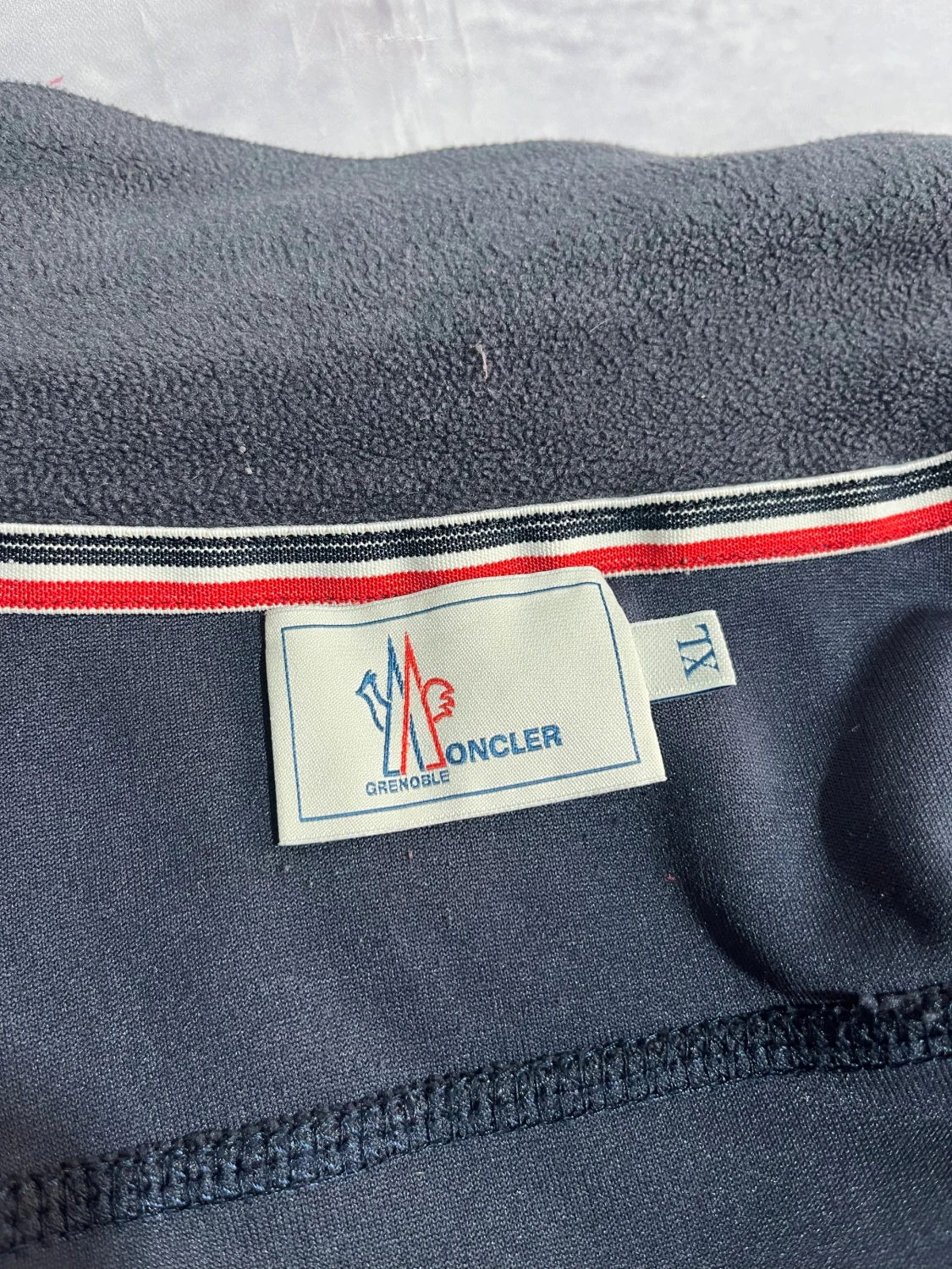 Moncler Cardigan i Navy Storlek XL [ÄKTA] - 5