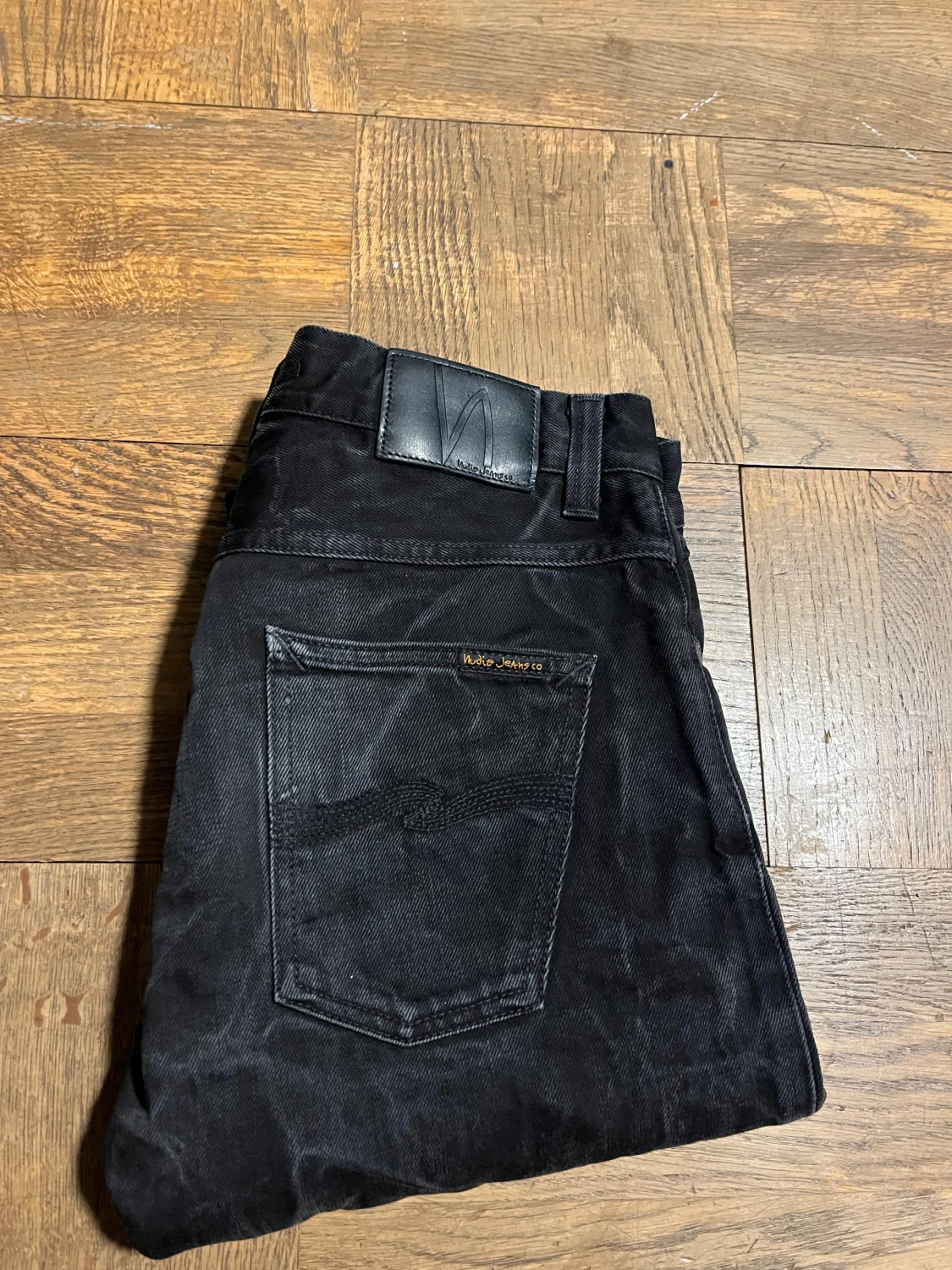 Svarta jeans från Nudie Jeans, 30/32 - 1