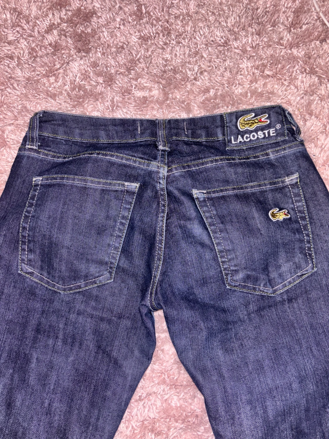 Bootcut jeans från Lacoste, mörkblå - 1