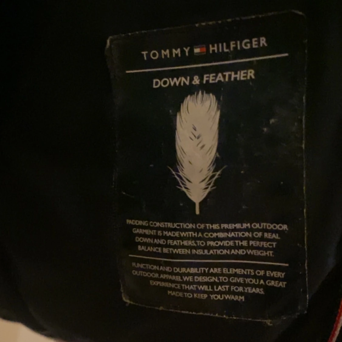 Mörkblå dunjacka Tommy Hilfiger - 2