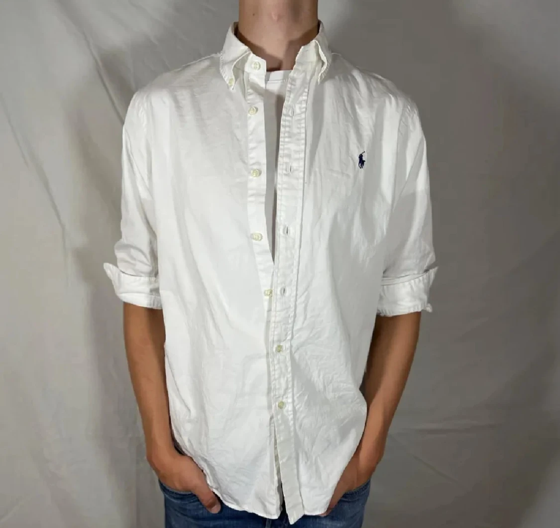 Vit skjorta från Ralph Lauren M - 1