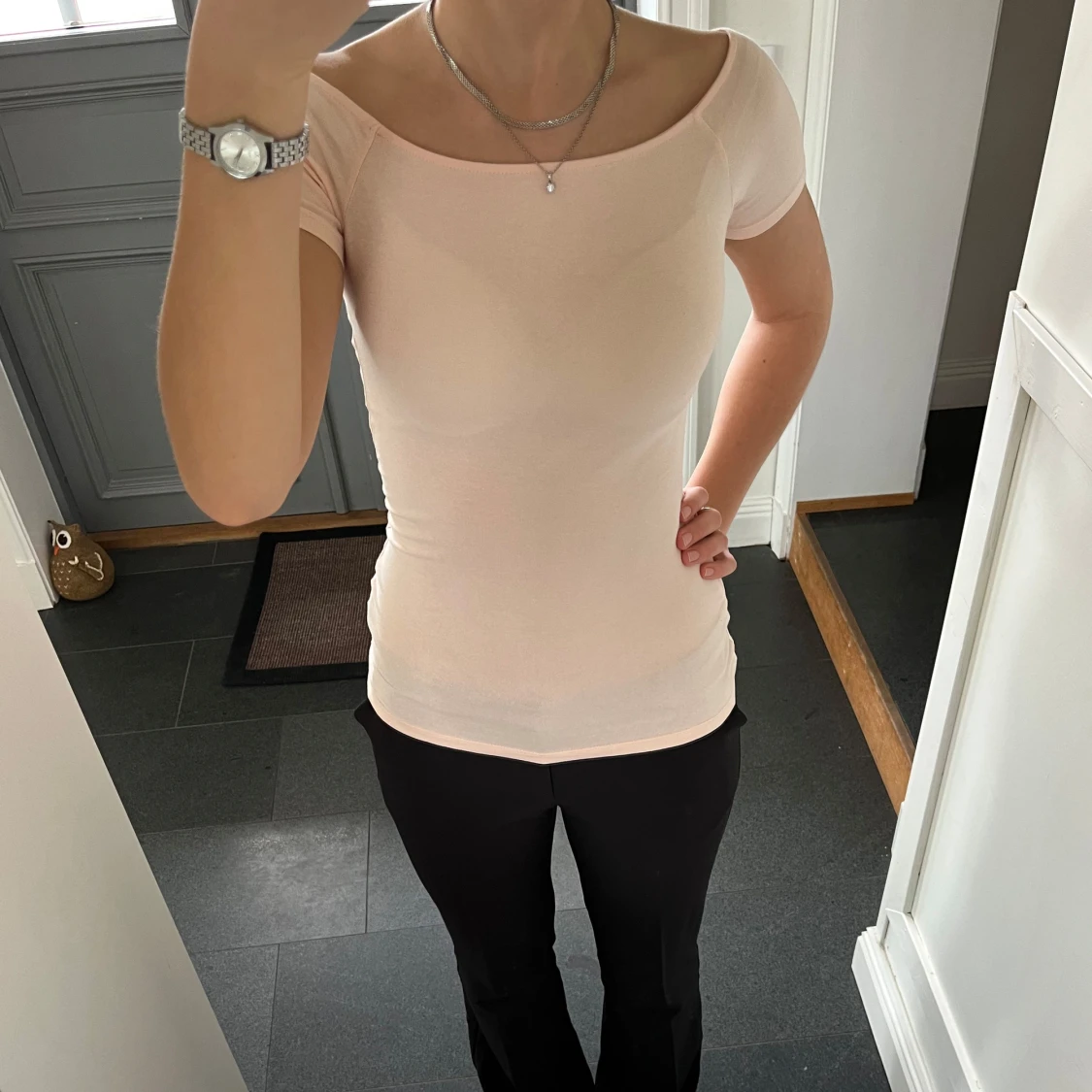 Rosa tight tröja - 4
