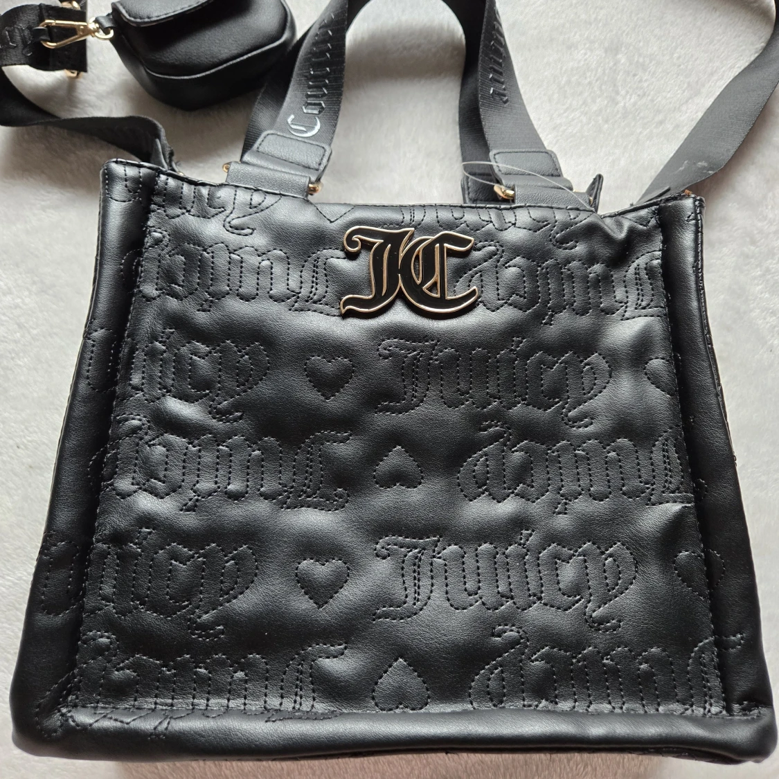 Svart axelväska Juicy Couture - 1