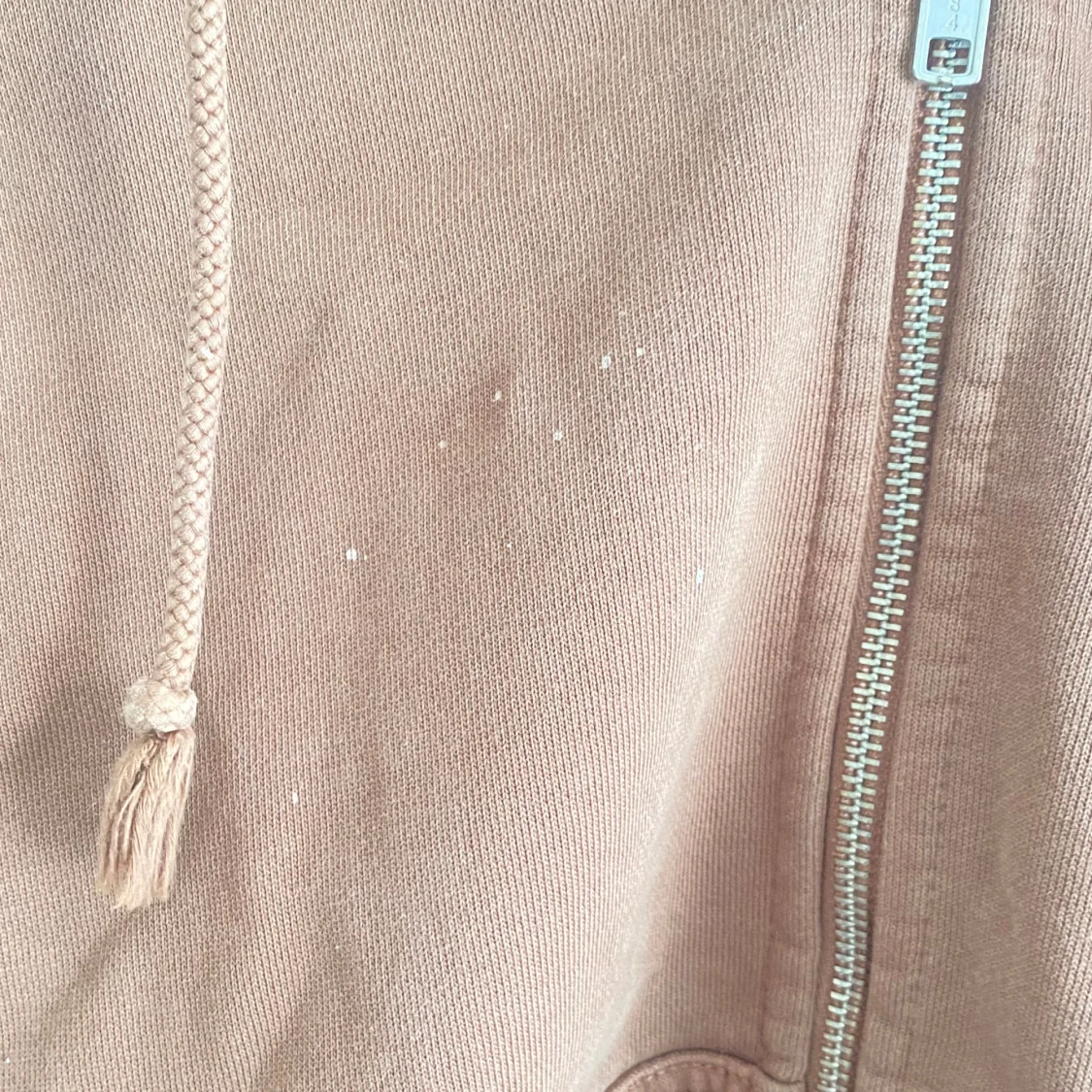 Brun hoodie med dragkedja Brandy Melville - 3