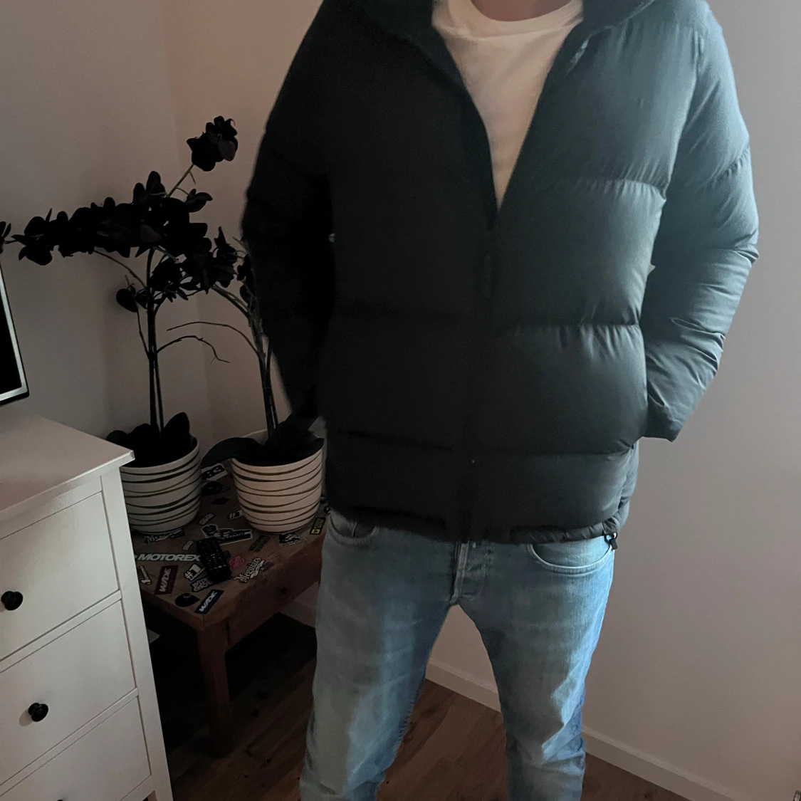 Svart pufferjacka Peak Performance S - 4