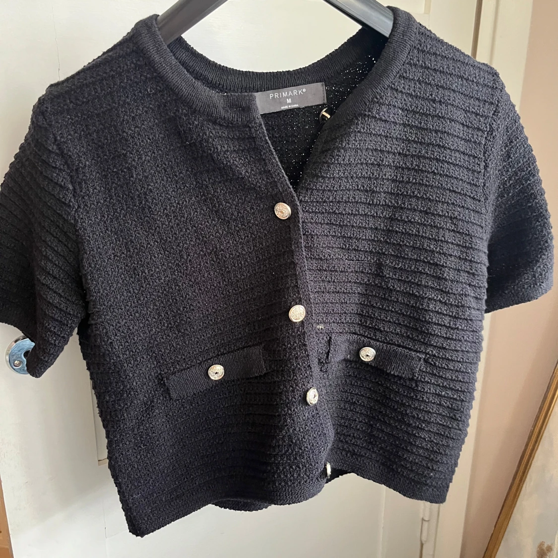 Svart kortärmad kofta från Primark