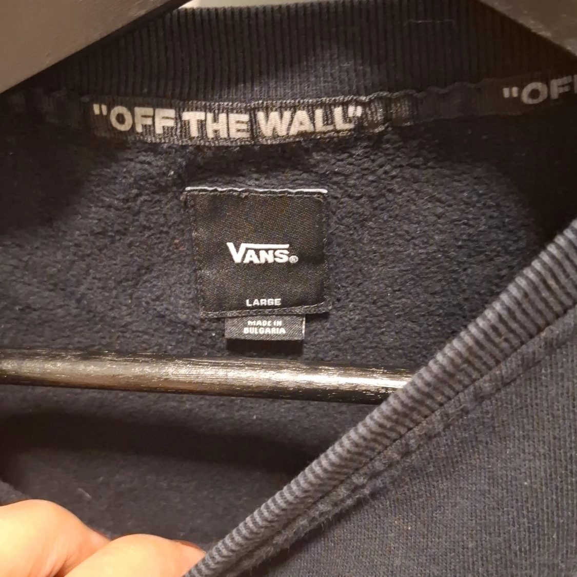 Svart sweatshirt från Vans i bomull L storlek för barn - 2