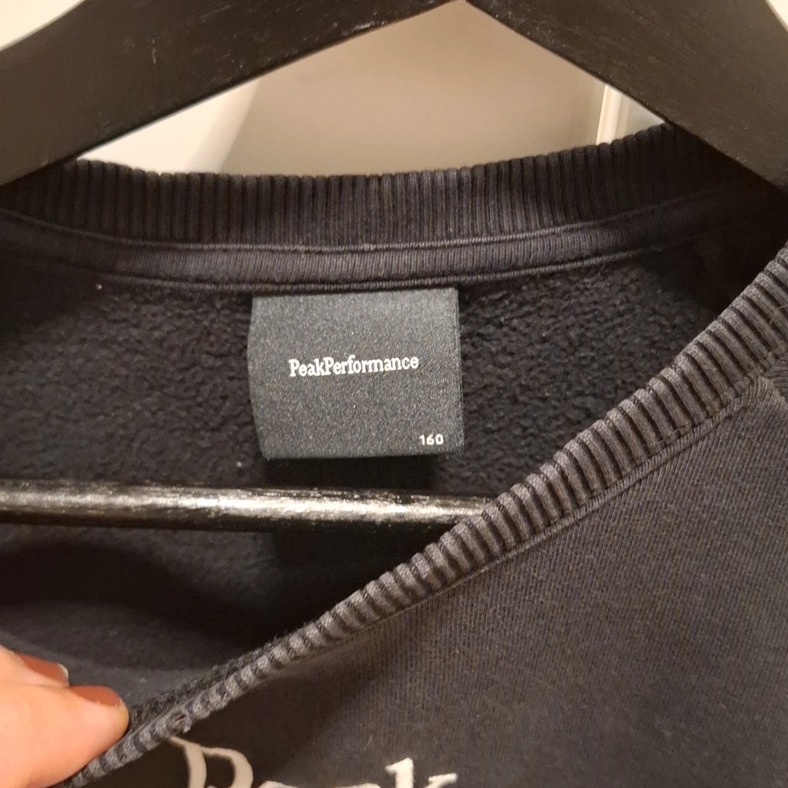 Svart Peak Performance sweatshirt - 2