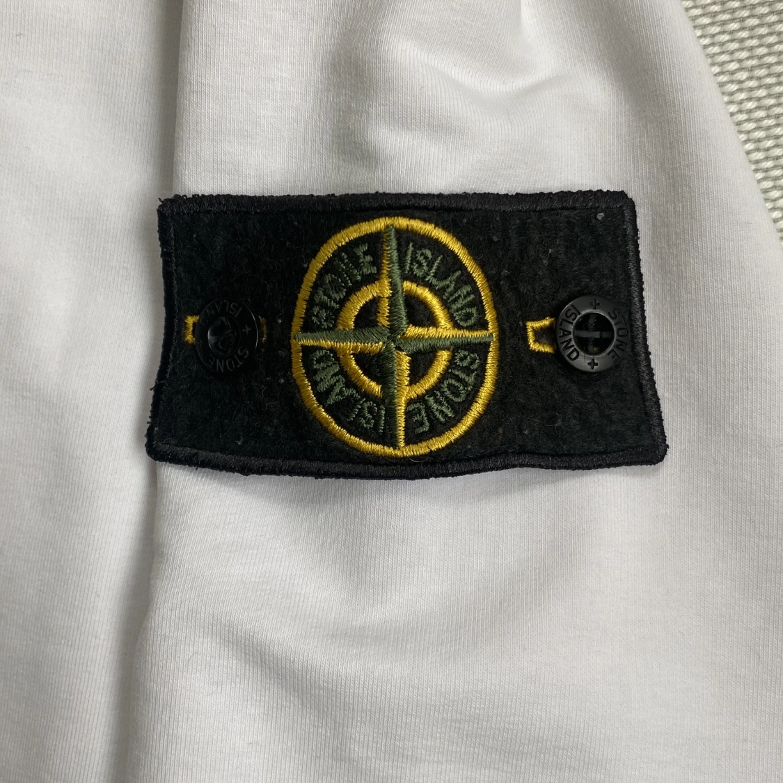 Vit Stone Island sweatshirt - 1