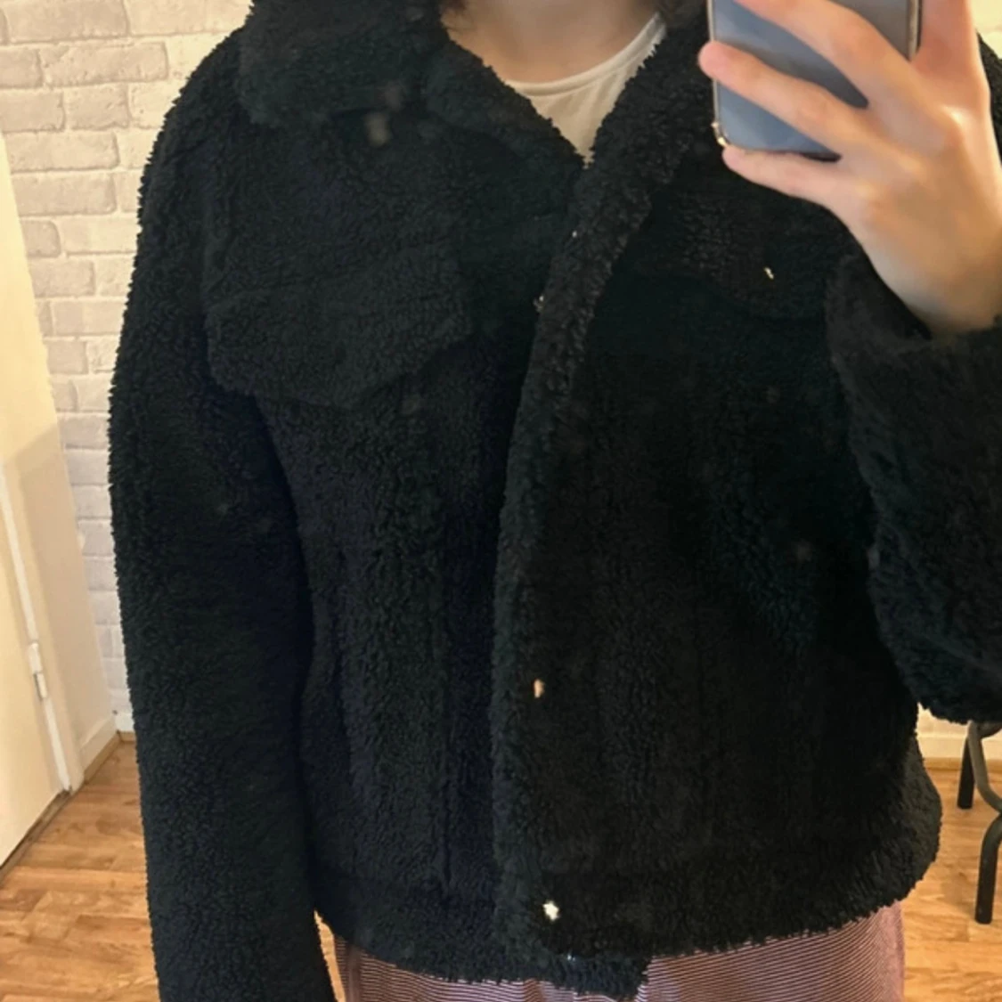 Svart teddyjacka från NA-KD - 1
